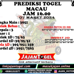 PREDIKSI TOGEL TOTOMACAU 4D P3 07 MARET 2024
