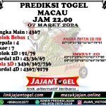 PREDIKSI TOGEL TOTOMACAU 4D P5 07 MARET 2024