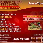 PREDIKSI TOGEL TOTOMACAU 4D